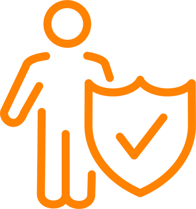 minimize risk icon